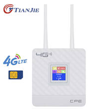 Wireless CPE 4G Wifi Router Portable Gateway FDD TDD LTE WCDMA GSM Global Unlock External Antennas SIM Card Slot WAN/LAN Port 2024 - купить недорого