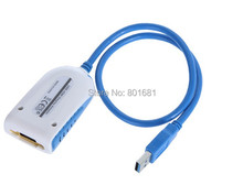 Новое поступление USB 3,0 к HDMI Графический адаптер конвертер мульти дисплей для HDTV LCD ПК ноутбук проектор 2048*1152 1920*1080 5 Гбит/с 2024 - купить недорого