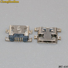 ChengHaoRan-Conector Micro USB tipo B hembra para teléfono HuaWei, Lenovo, 5 pines, 10 Uds. 2024 - compra barato