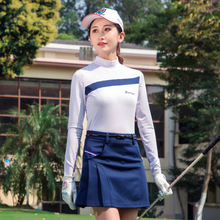 Women Long Sleeve Golf Shirts Sunscreen Anti-UV Golf Shirt Ladies Breathable Quick Dry Fitness Golf Clothing D1043 2024 - buy cheap