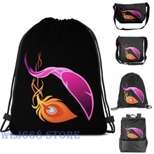 Funny graphic print shoulder Bags women Xayah and Rakan Single shoulder backpack travel for men Gym Bag 2024 - buy cheap