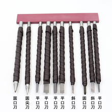 High Quality 10pcs Seal Stone  Carving Knife  Tool Tungsten Steel Cemented Carbide 2024 - buy cheap