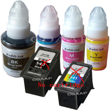 Tintas recargables PG540 CL541 para impresora Canon pixma, MG2100, MG2150, MG2200, MG3550, MG4200, MX475, MX515, MX525, MX375, MX435 2024 - compra barato