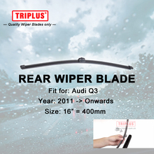 Rear Wiper Blade for Audi Q3 (2011-Onwards) 1pc 16" 400mm,Rear Windscreen Wipers,for Back Window Windshield Wiper Blades 2024 - buy cheap
