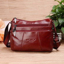 Natural Skin Women Shoulder Cross body Hobo Bag Ladies Famous Brand Simple Fashion Casual Messenger Genuine Leather Bag 2024 - buy cheap