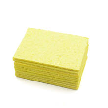 5/10Pcs Yellow Cleaning Sponge Cleaner for Enduring Electric Welding Soldering Iron 2024 - buy cheap