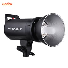 Godox-Flash de estudio fotográfico SK400II, luz estroboscópica profesional compacta de 400Ws, con Godox integrado, sistema X inalámbrico de 2,4G, GN65, 5600K 2024 - compra barato