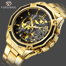 FORSINING Self Winding Mechanical Watch Mens Automatic Skeleton Watches Men Luxury Business Wristwatch Male Waterproof Clock 2024 - buy cheap