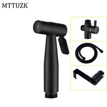 304 Stainless Steel Black Toilet Spray Gun Partner Wash Ass Washing Bidet Wash Handheld Bidet Spray Black Shower Sprayer 2024 - buy cheap