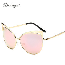 Dankeyisi óculos de sol de gatinho femininos, óculos de sol de marca de designer masculinos com proteção uv400 2024 - compre barato