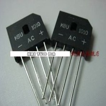 Free Shipping 10pcs wholesale top quality bridge rectifier KBU1010 KBU-1010 10A 1000V bridge rectifier 2024 - buy cheap