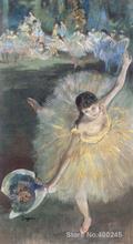 Pintura de bailarina Rosita Meli c. De Eddie Degas, decoración para el hogar, pintada a mano, alta calidad 2024 - compra barato