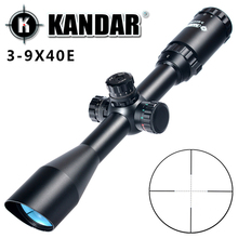 KANDAR 3-9X40EG угловой интегральный солнцезащитный охотничий прицел полноразмерный тактический оптический прицел Mil dot Locking Rifle Scope 2024 - купить недорого