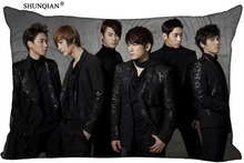 Корейский Поп Shinhwa Прямоугольная подушка чехол на молнии Свадебная подушка на заказ Чехол 40x60 см, 50x75 см (с двух сторон) Наволочка на подушку 2024 - купить недорого