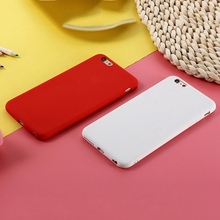 Solid Color Silicone Couples Phone Cases For iphone XR X XS Max 6s 6 S 7 8 Plus Cute Candy Color Soft Simple Fashion Phone Case 2024 - buy cheap