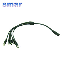 CCTV Camera Cable 1 to 5 DC Power Splitter Adapter Cable CCTV Camera Cable for Security Surveillance System 2024 - buy cheap