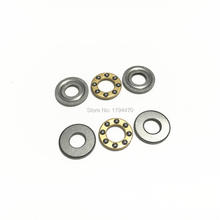 5pcs/Lot F4-9M 4x9x4 mm Axial Ball Bearing Thrust Bearing 4mm x 9mm x 4mm Miniature Plane Bearing 3-Parts 2024 - buy cheap