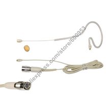 Micwl-fone de ouvido removível t32, cabeça de gancho, headset, microfone técnico para áudio, sem fio, hirose, 4 pinos 2024 - compre barato