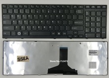 SSEA New Laptop US Keyboard with Frame for Toshiba Satellite P750 P750D P755 P755D P770 P770D P775 P775D Qosmio X770 X775 2024 - buy cheap