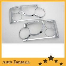 Auto Chrome Parts Chrome Head Light Cover for Range Rover HSE (L322) 05-10-Free Shipping 2024 - buy cheap