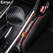 Ceyes-cubierta de tira de asiento de coche, accesorios a prueba de fugas, funda para Fiat Punto Abarth 500 Stilo Ducato 2024 - compra barato