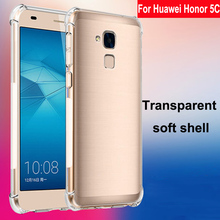Роскошный противоударный прозрачный мягкий чехол для Huawei Honor 5C чехол для телефона, силиконовый чехол, задняя крышка для Huawei Honor 5C Honor5C NEM-AL10 оболочки 2024 - купить недорого