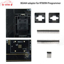 Adaptador de enchufe RT-BGA64-01 V2.0 EMMC NW267 BGA64, herramienta de programación, limitador, paso 1,0 MM, 11X13, para RT809H 2024 - compra barato