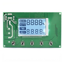 LCD Smart Digital Display 0~100% adjustable DC 10-50V 40A PWM DC Motor Speed Controller Timing controller Reversible 2024 - buy cheap