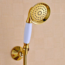 Soporte de mano dorado para teléfono para la cabeza, ducha estilo lluvia y latón con manguera de 1,5 m, 03-073 2024 - compra barato