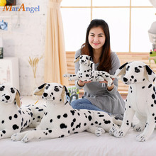 1pc 30/40/50/60cm Kawaii Dalmatians Stuffed Toys Cute Simulation Dog Plush Toys Stuffed Doll Kids Baby Toys Gift 2024 - buy cheap