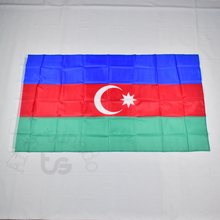 Azerbaiyán 90*150cm bandera 3x5 pies bandera nacional para conocer desfile fiesta colgando Decoración 2024 - compra barato