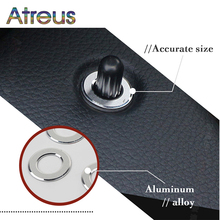 Atreus-capa adesiva de pino de fechadura de porta, estilo de carro, 4 peças, acessórios para mercedes w212 e glk gls class e200l e260l e300l e320l e400l 2024 - compre barato