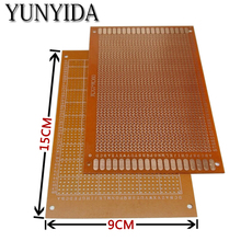 98-30 free shipping 1pcs 9x15cm Prototype Paper PCB Universal  Circuit Board 2024 - buy cheap