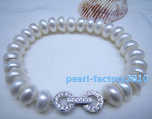 Selling Jewelry>>> natural 11MM SOUTH SEA white PEARL bracelet 2016 new 2024 - buy cheap