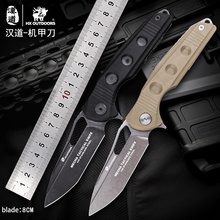 HX Outdoors faca 440C steel folding knife tactical pocket knife survival cs go hunting tools Stainless steel edc camping knives 2024 - buy cheap