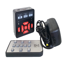 Indústria 21MP 1080 p 60fps HDMI Digital USB Microscópio De Vídeo Conjunto Câmera Cartão TF Gravador De Vídeo Do Telefone Móvel Reparação PCB 2024 - compre barato