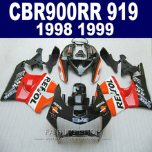 Decalque personalizado para honda cbr900rr, kit de carenagem 919, 1999 e 1998 (repelente vermelho/carenagem), cbr 900rr 98, 99 + 7, presentes, cn28 2024 - compre barato