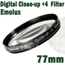 EMOLUX 77mm +4 Close-Up Camera Effect Optical Glass Lens Filter 2024 - buy cheap