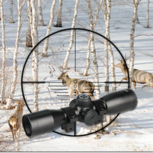 Mira telescópica ppt 3/4x32 para rifle de caça, visão com airsoft 20/11mm, montagem para rifle de caça ao ar livre 2024 - compre barato