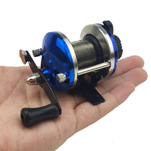 Mini carrete de Metal fundido para pesca en hielo, cebo de Metal fundido, diseño compacto, para pesca en invierno 2024 - compra barato