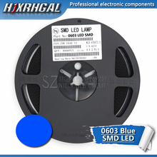 Hjxrhgal-carrete de luz LED de diodo, 4000 Uds., azul, 0603 SMD, nuevo y original 2024 - compra barato