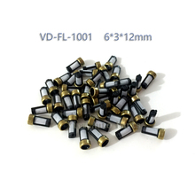 100pcs Wholesale Fuel Injector Micro Basket Filter   Top Quality Fit for ASNU03C Injector repair kits  Size 6*3*12mm  VD-FL-1001 2024 - buy cheap
