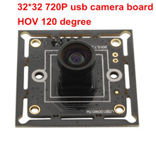 ELP-lente de alta velocidad M7 de 120 grados, módulo de cámara USB de 32x32mm, 30fps, USB2.0, OmniVision OV9712 2024 - compra barato