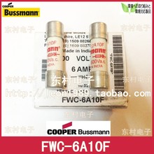 BUSSMANN-fusible americano FWP-6A10F, fusible rápido, 6A, 600V, 10 veces, 38mm, 20 unids/lote 2024 - compra barato
