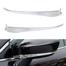 beler New Chrome Plated ABS Car Rearview Side Mirror Cover Trim Stipe Strip Fit for Mazda 6 Atenza 2014 2015 2016 2017 2024 - buy cheap