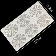Minsunbak molde de silicone de aranha, molde para decoração de bolo, fondant, ferramentas de casamento, flor, em relevo 2024 - compre barato