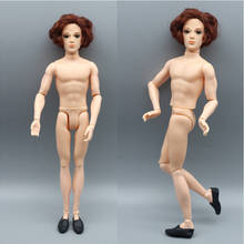 14 Moveable Jointed 30cm Curly Hair Ken Dolls Boyfriend Male Prince Naked Nude Man Doll Body Toy Doll Ken Body DIY Toys For Girl 2024 - buy cheap