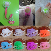 5Pcs Multi Colors Silicone Baby Dummy Pacifier Holder Clip Adapter for MAM Rings 2024 - buy cheap