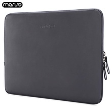 MOSISO PU Laptop Sleeve Bag for MacBook Air 13 inch Waterproof Notebook Bag Case For MacBook Dell HP Lenovo Asus Women Men Cover 2024 - buy cheap