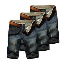 2019 Hot JEANS Pants Casual Men 's 1Pcs Cotton NEW Denim Fashion SHORTS Summer 2024 - buy cheap